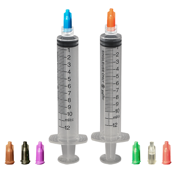 Luer Lock Black Syringe Tip Caps Dispensing Screw Stop Caps 200 Pieces :  : Industrial & Scientific