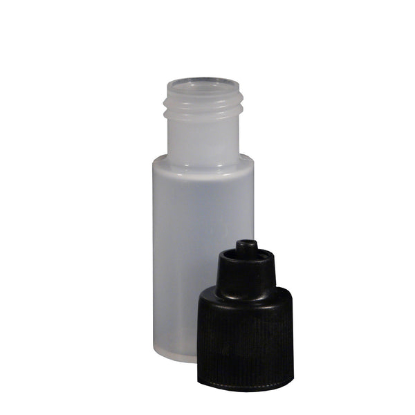 0.25 Ounce Cylinder Bottle & Cap Kit - Jensen Global